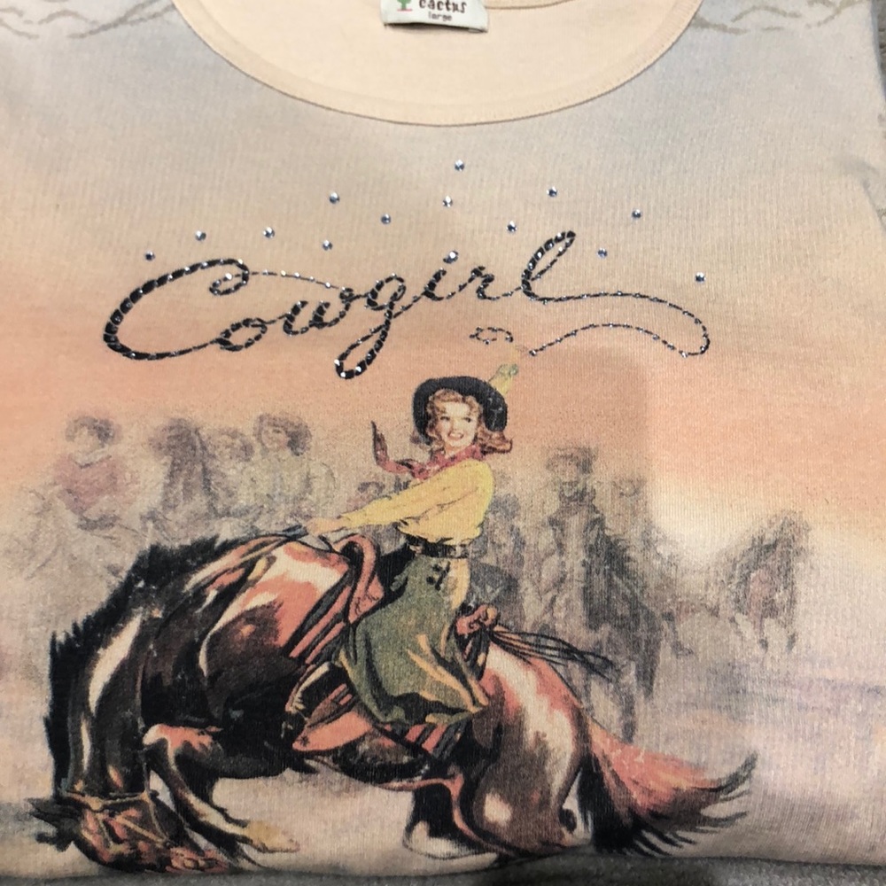 Cowgirl top With sparkle - Picture 8 of 8